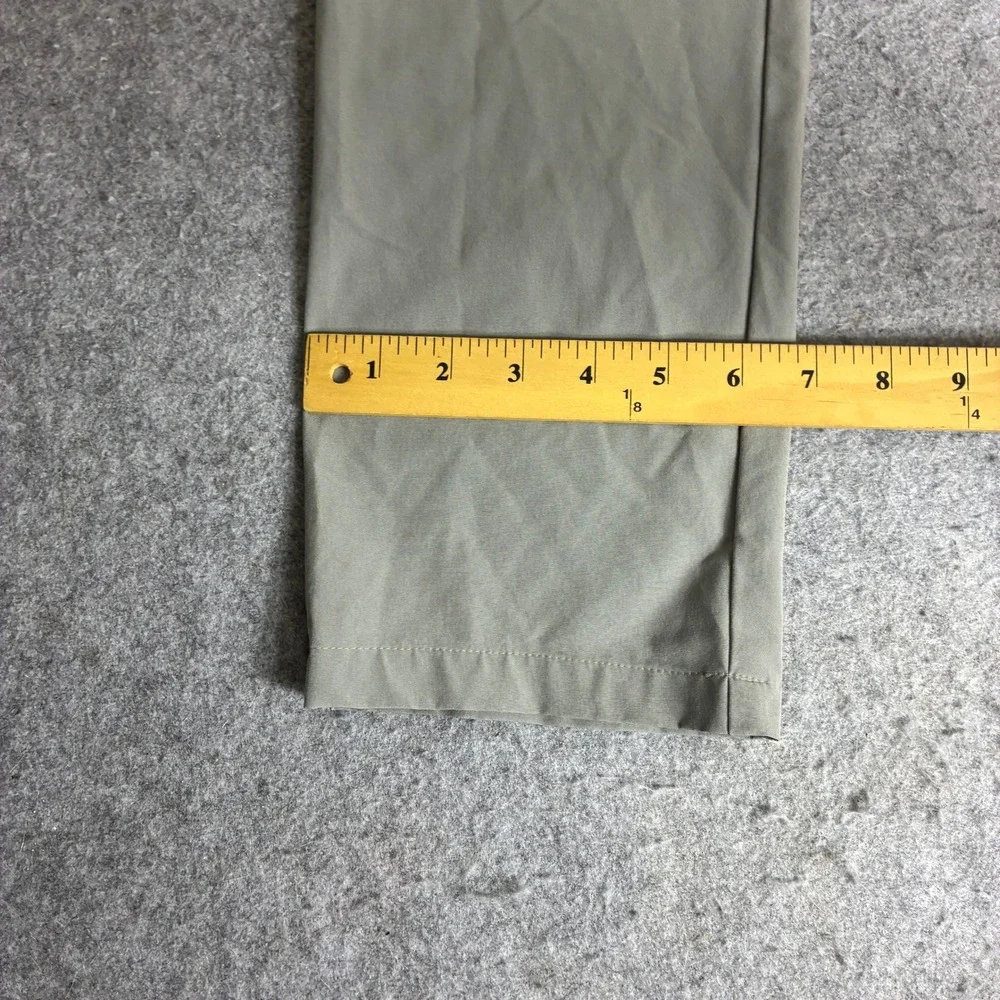 Adidas Golf Tapered Pants Men's 09/18 31x28 Khaki Tan Stretch Active Trousers